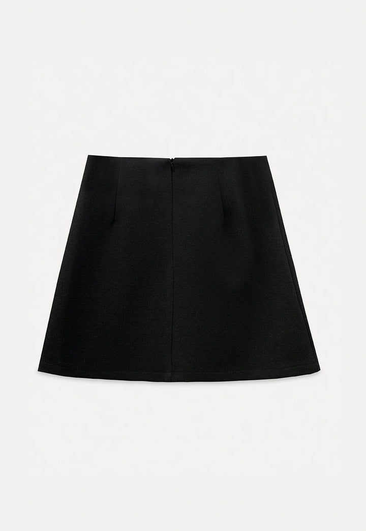 Women's Fleece-Lined Bodycon Mini Skirt