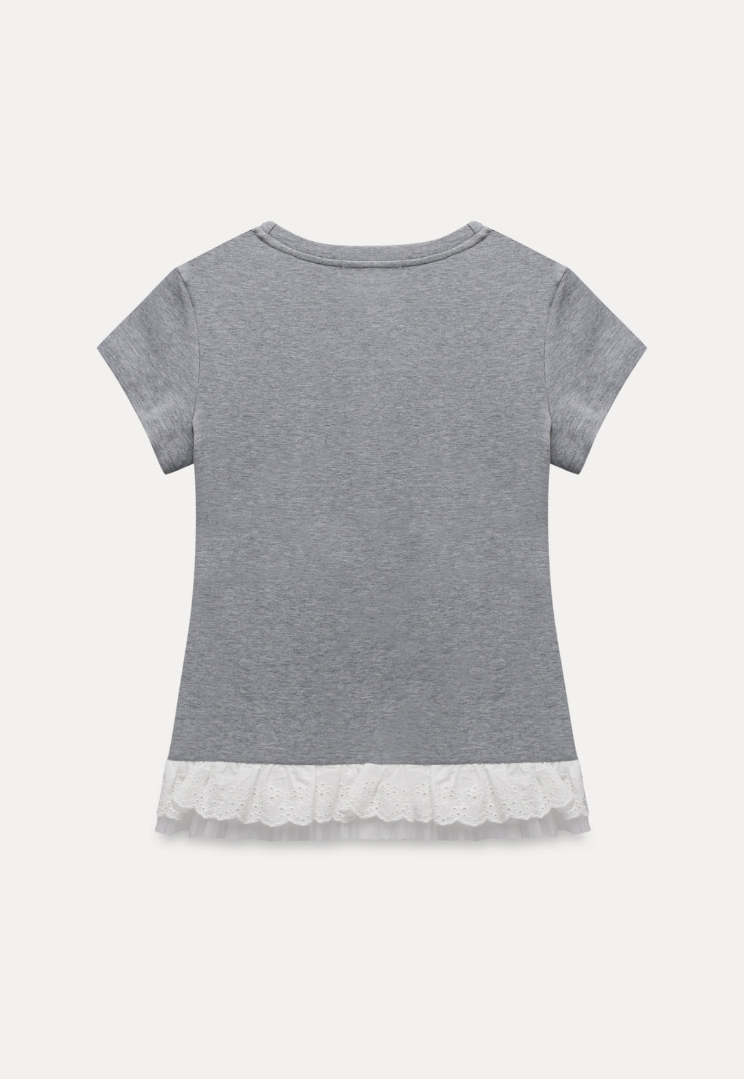 Women’s T-Shirt with Lace Hem