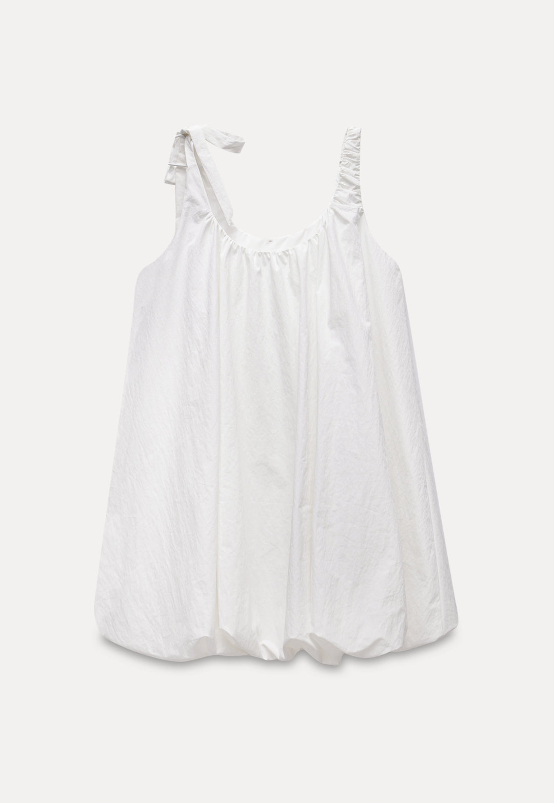 Casual White Sleeveless Dress