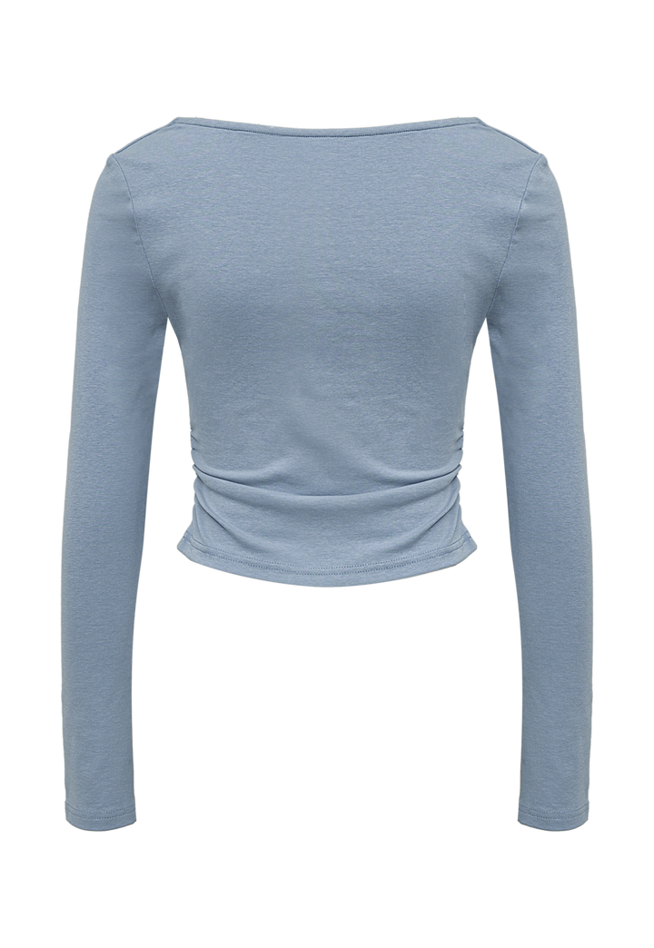 Women's Twist-Front Long-Sleeve Tee