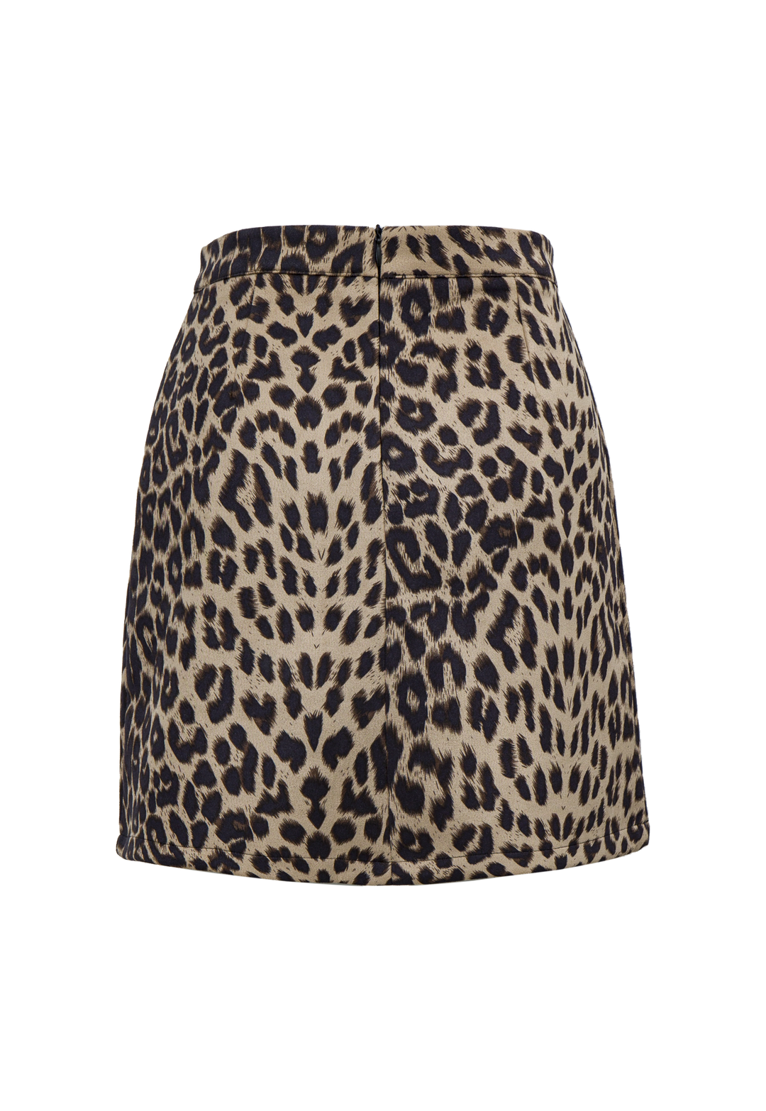 Leopard Print Mini Skirt