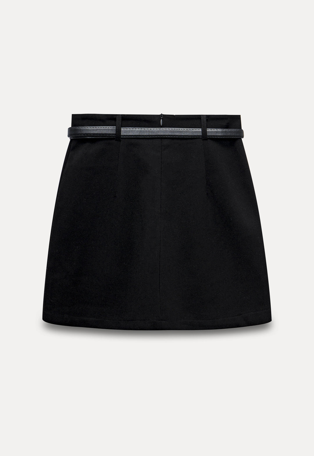 Women's Mini Skirt with Belt Detail