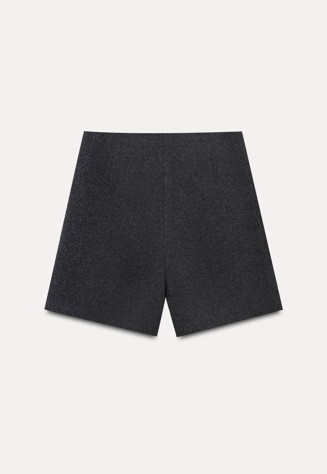 Women's High Rise A Line Woolen Pocket Shorts