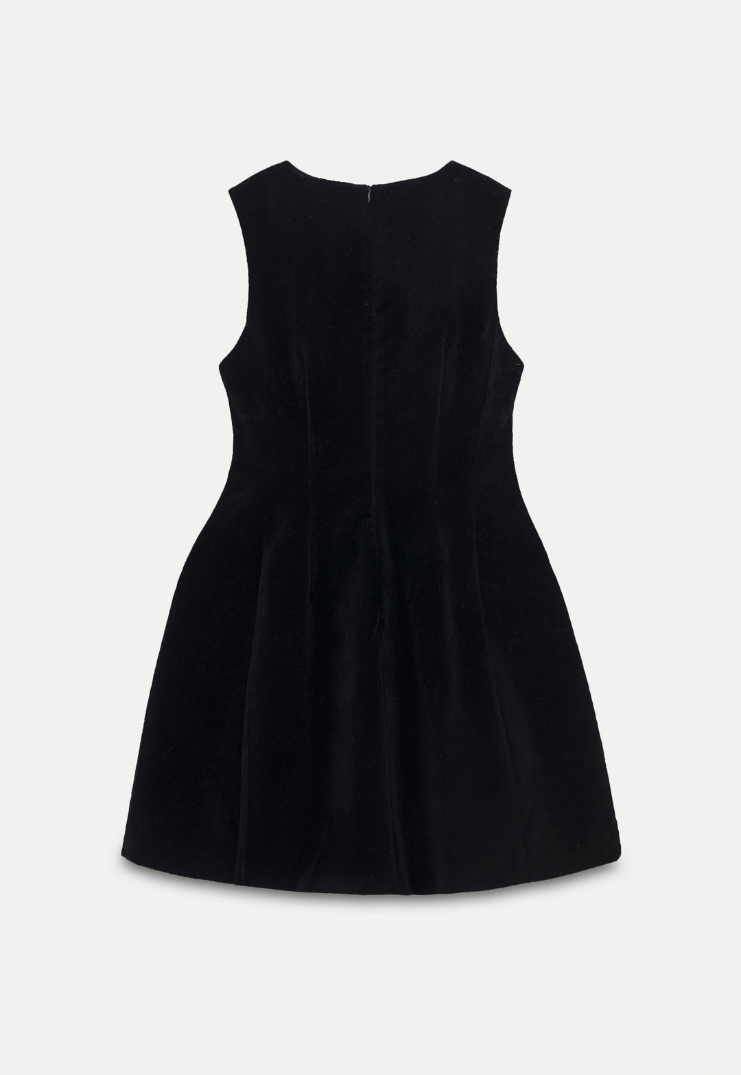 Women's Velvet Cinched Waist Puff Dress