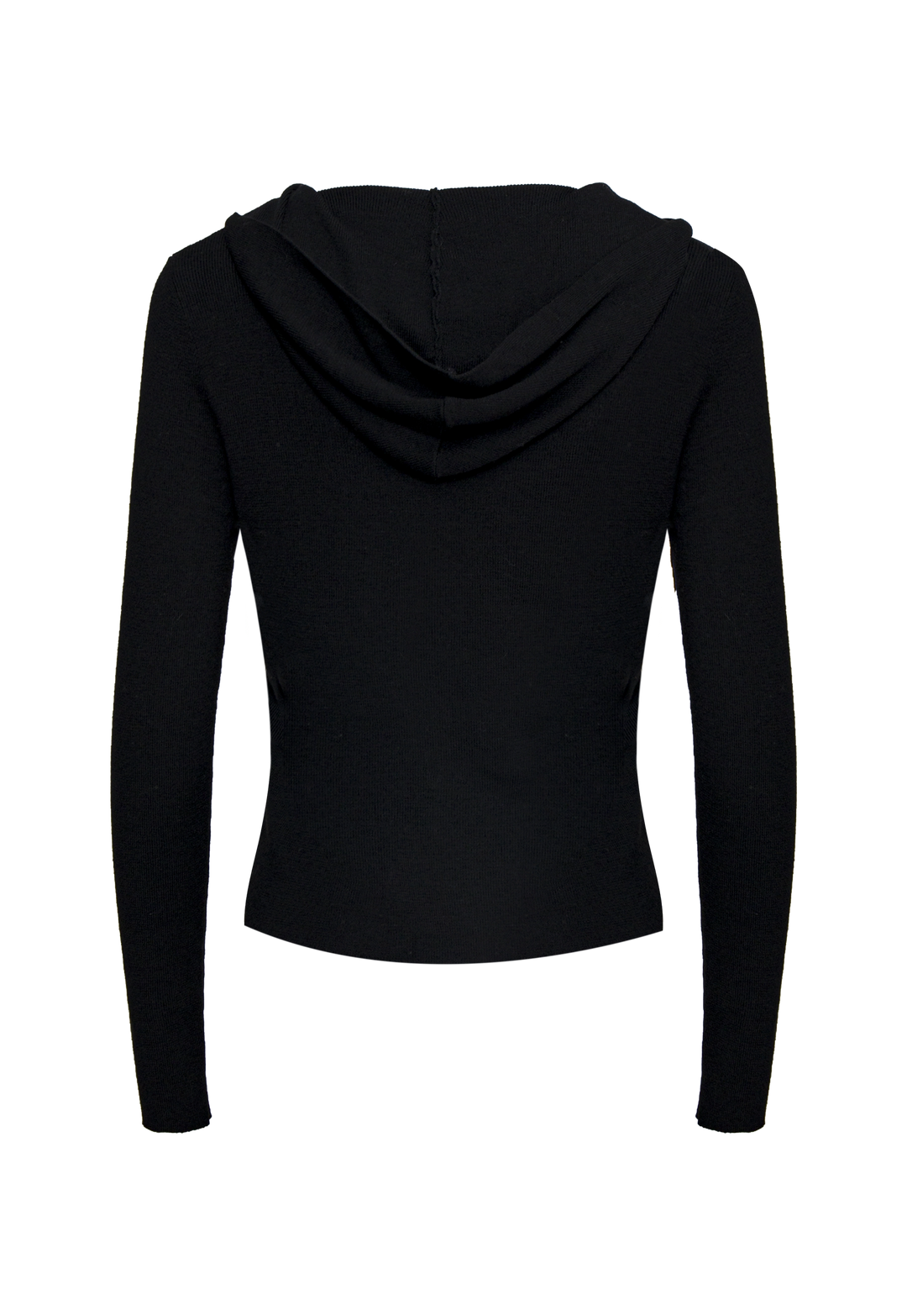 Women's Hooded Twist-Knot Knit Top