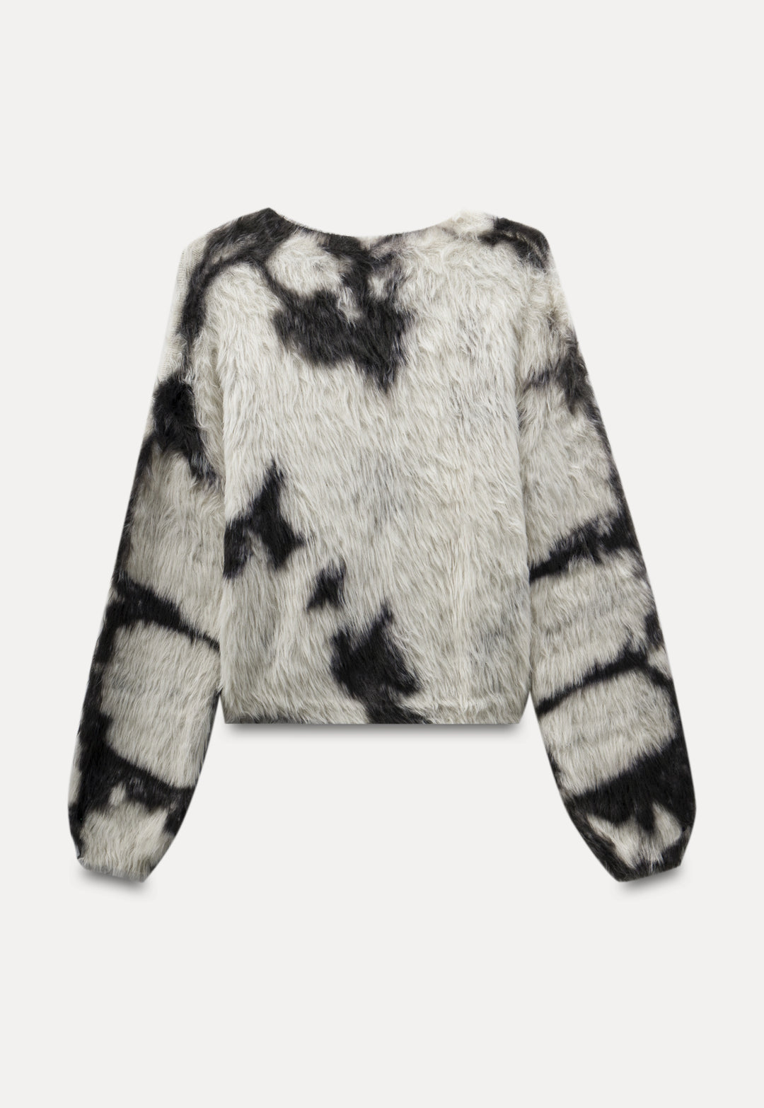 Women's Casual Tie-Dye Round Neck Sweater