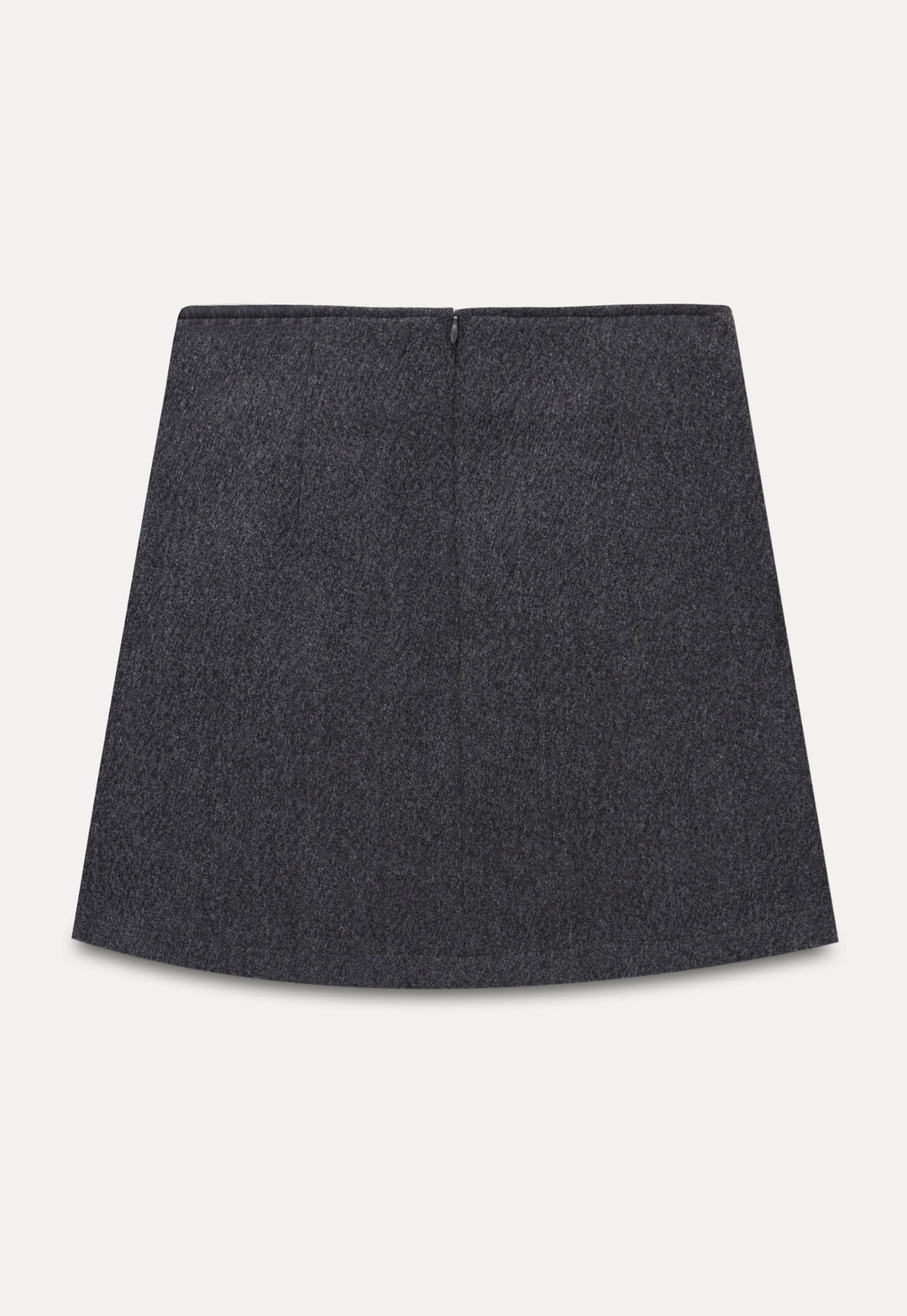 Women's Wool Blend Mini Skirt