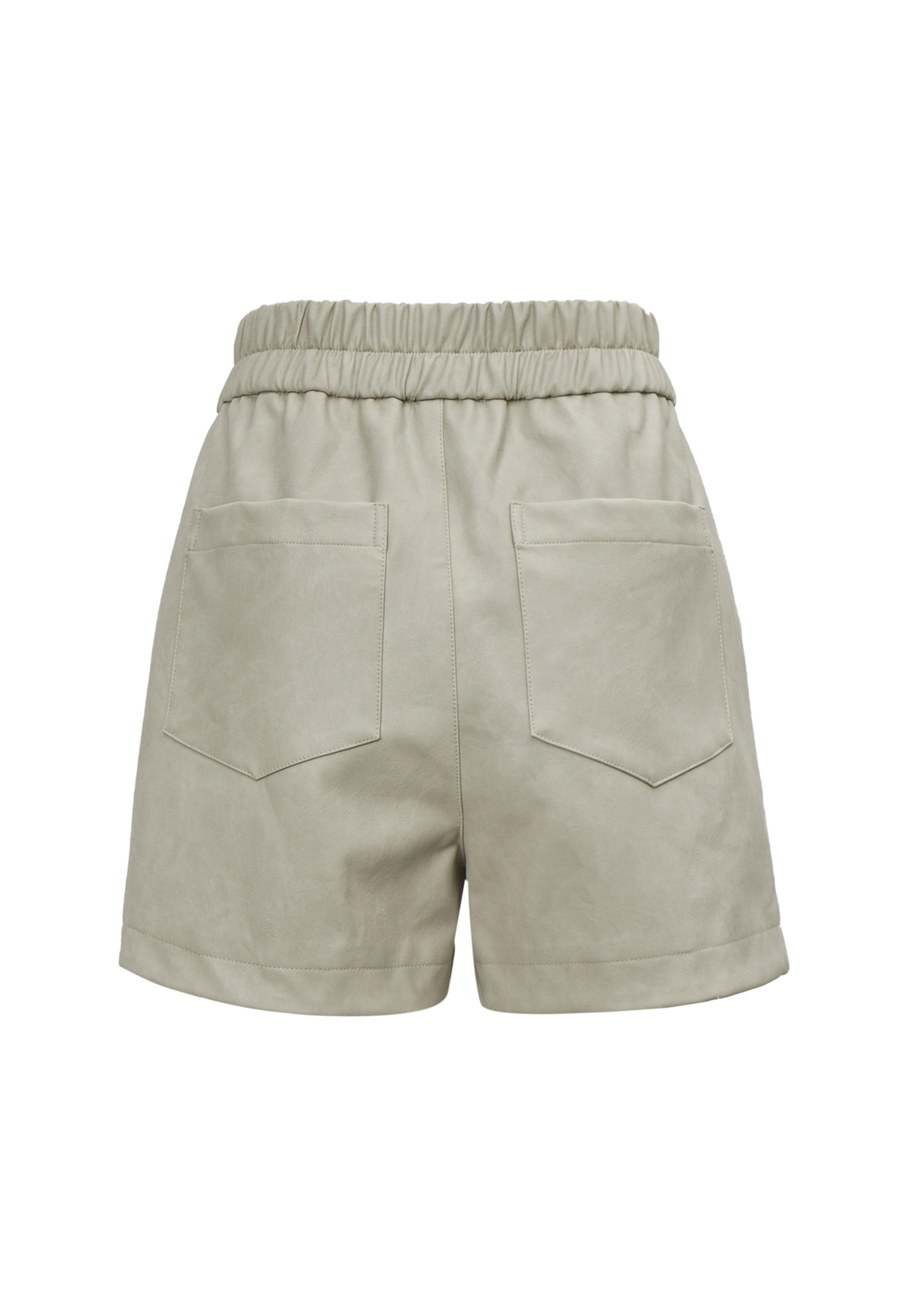 Women's High-Waisted Pleated Shorts