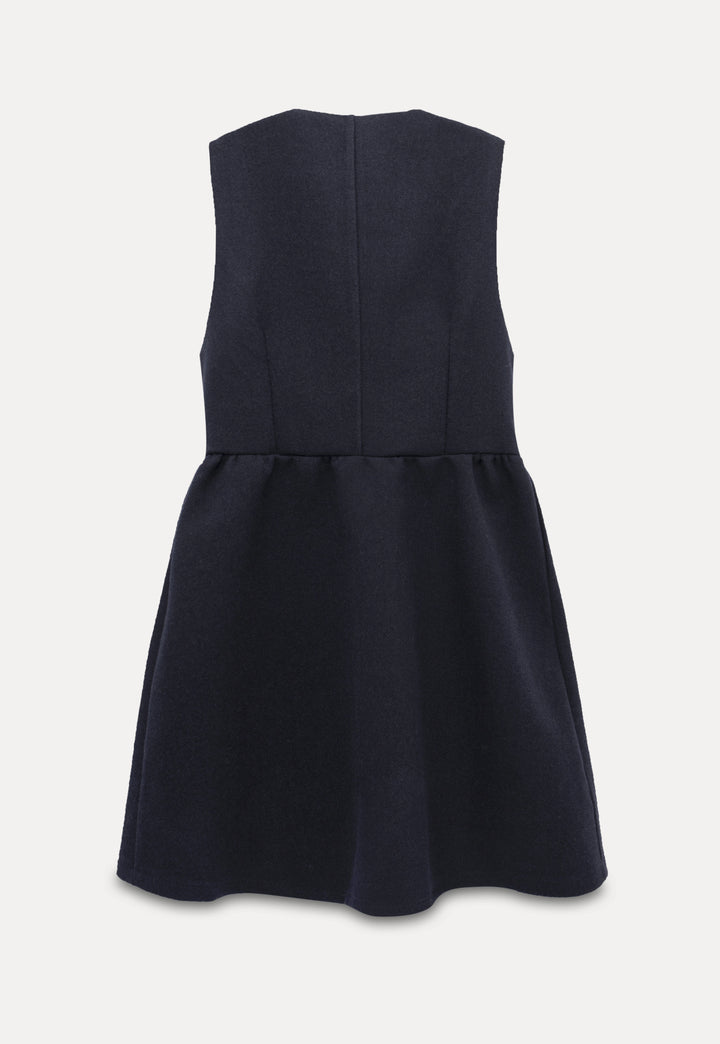 Women’s Woolen Button-Down Dress