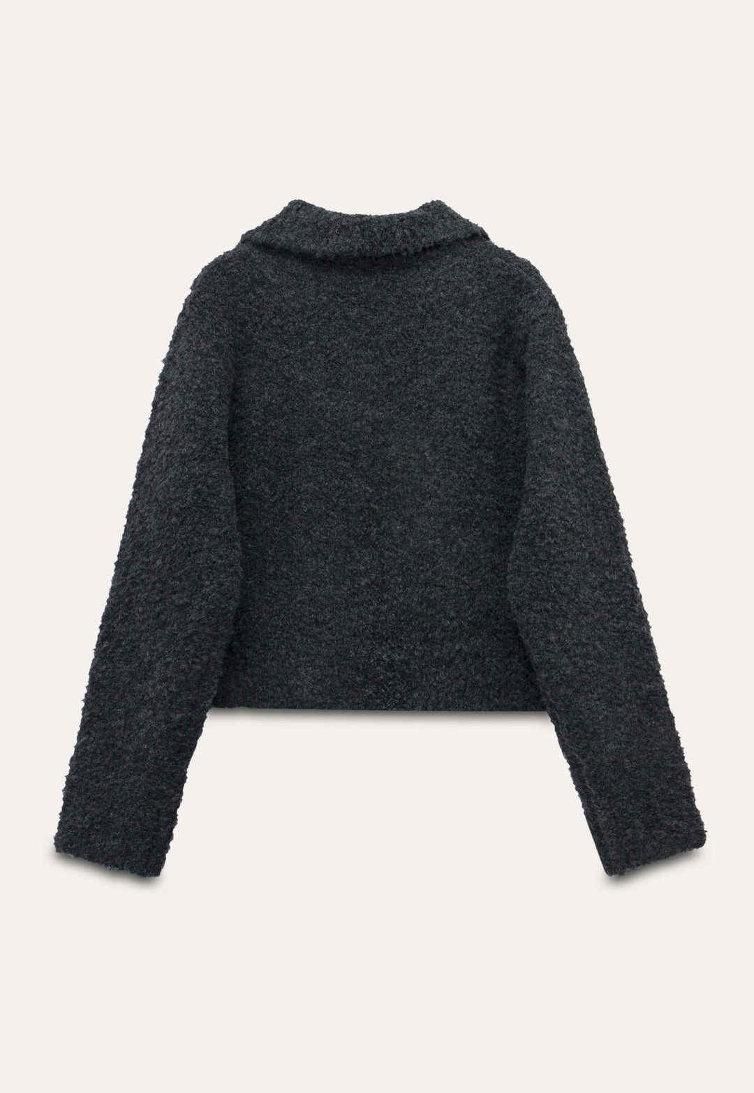 Women's Zipper Collared Sweater