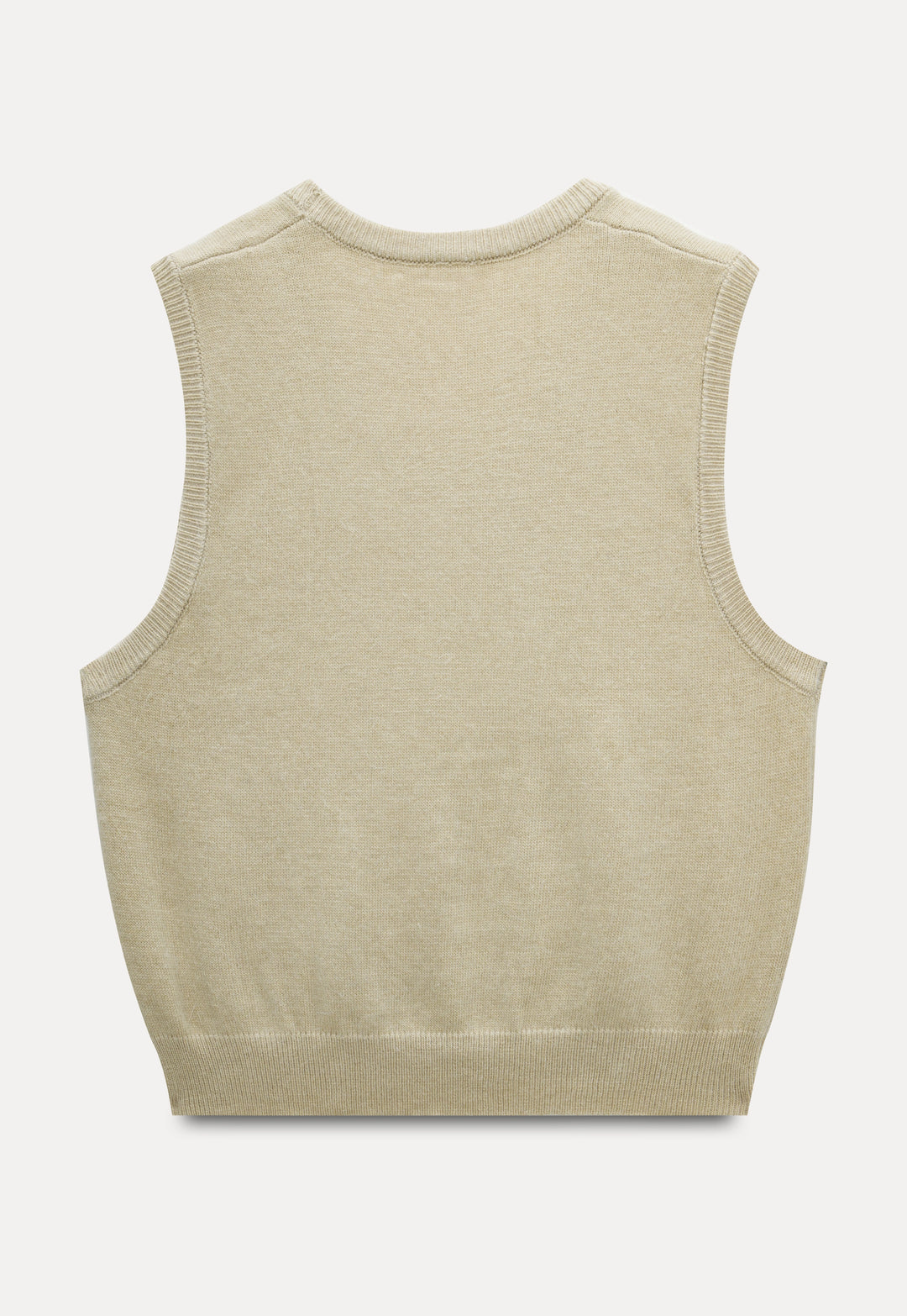 Classic Sleeveless Knit Vest