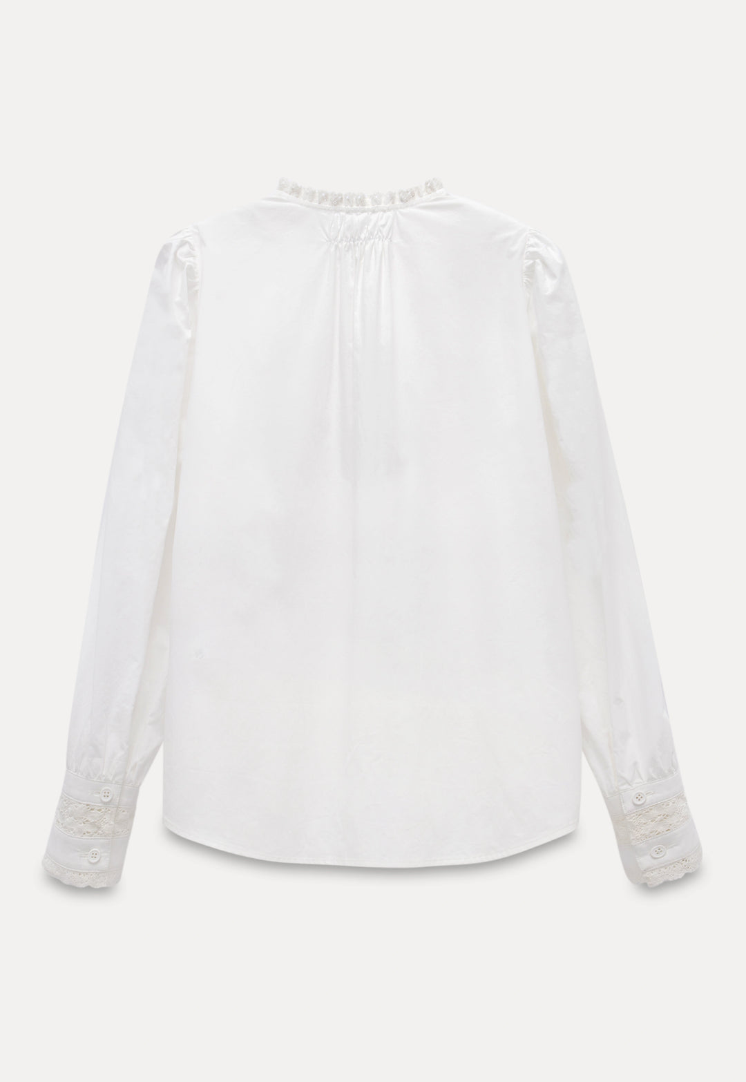 Women’s Lace Trimmed Blouse