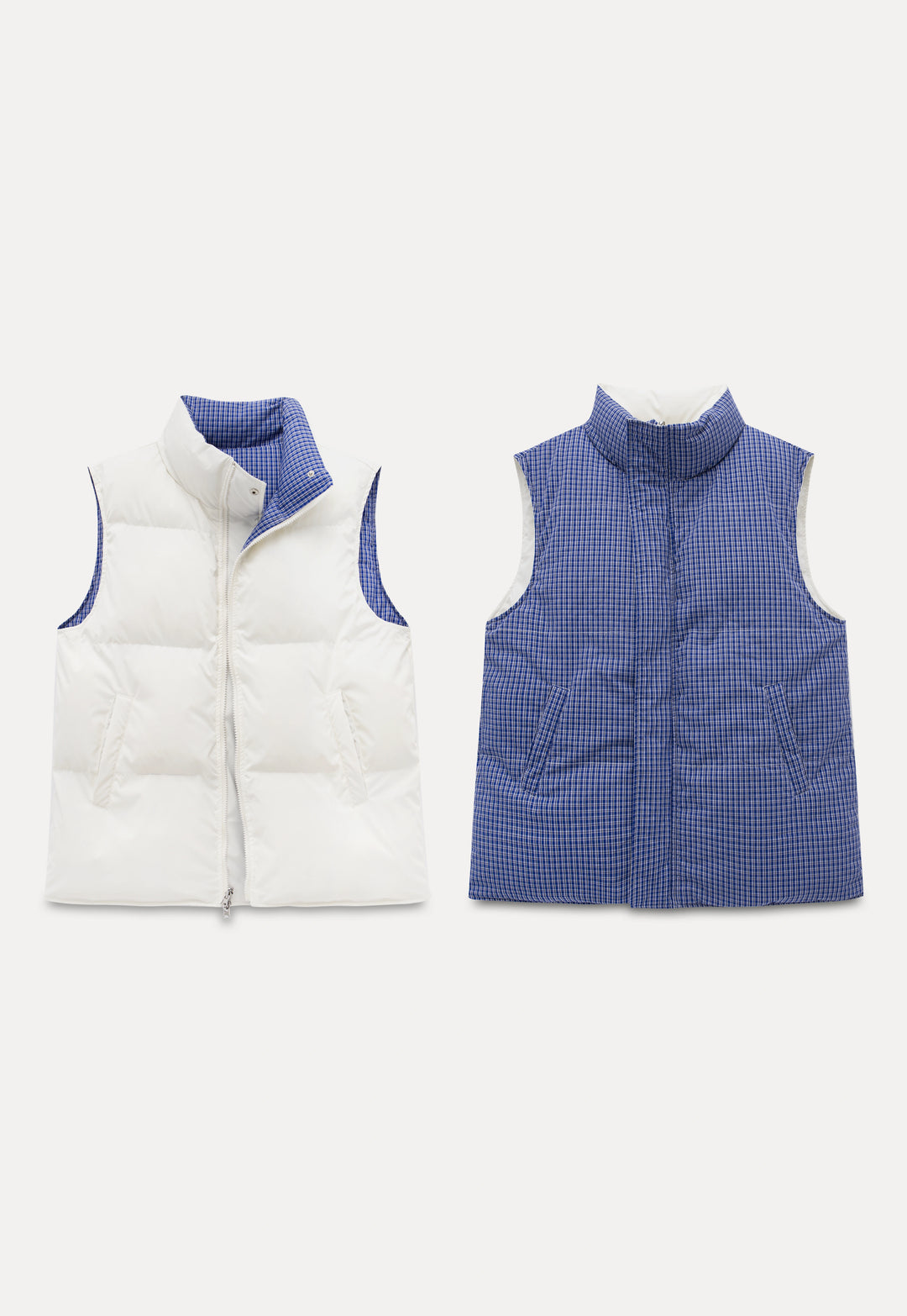 Women's Reversible Puffer Vest