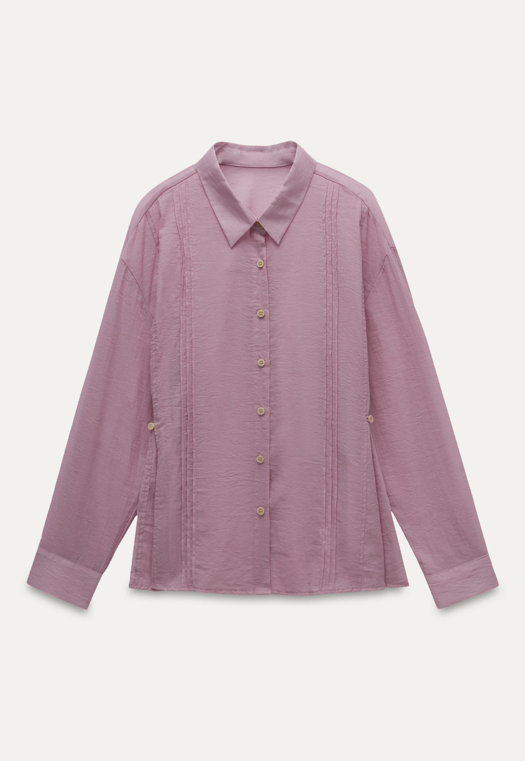 Dusty Rose Button-Up Shirt