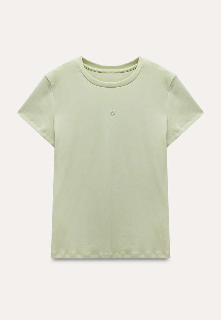 Minimalist short-sleeved T-shirt