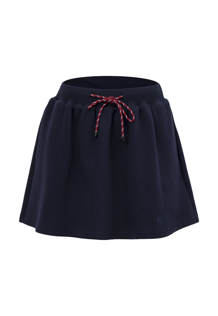 Drawstring Athletic Mini Skirt