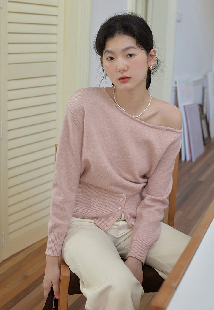 Soft Off-Shoulder Sweater