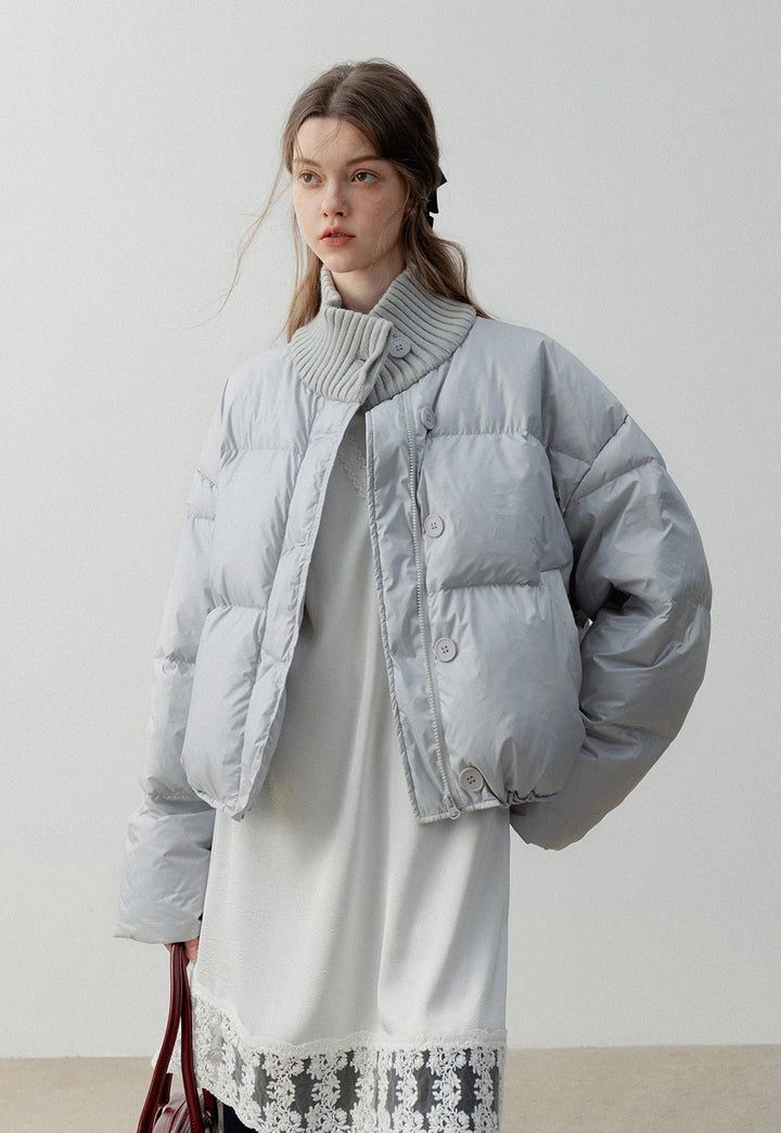 Women's Cropped Puffer Jacket