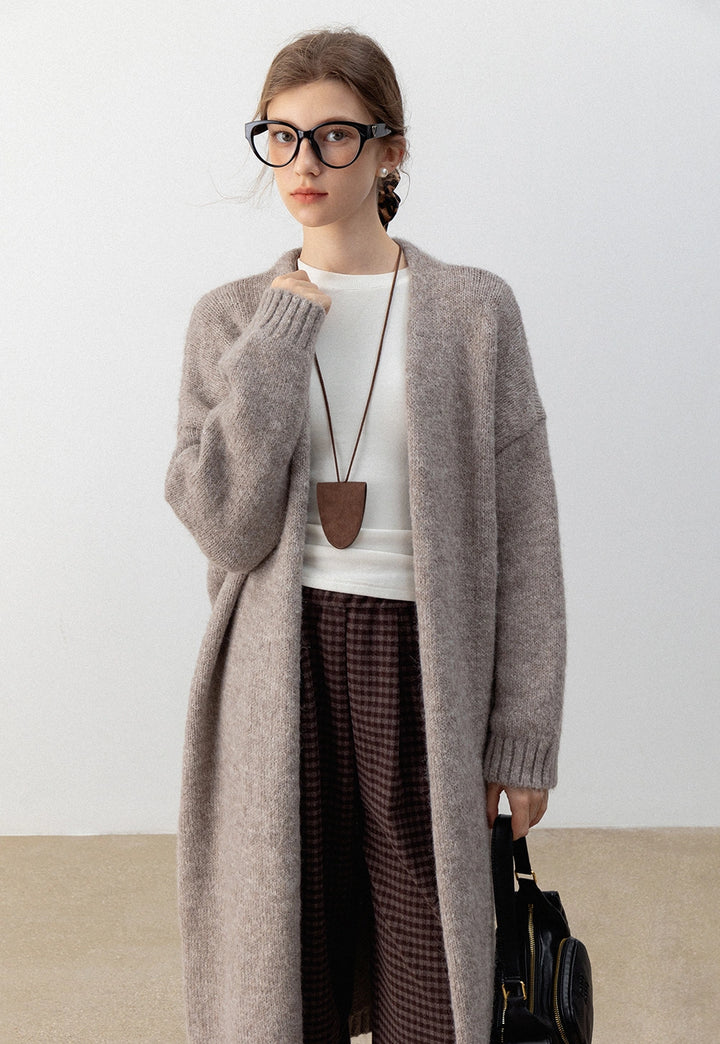 Long Knit Cardigan