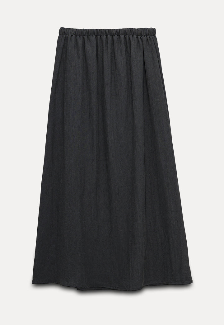 Women's Drawstring Midi Skirt